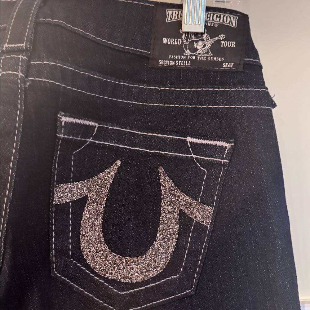 True Religion Dark Wash Straight leg jeans